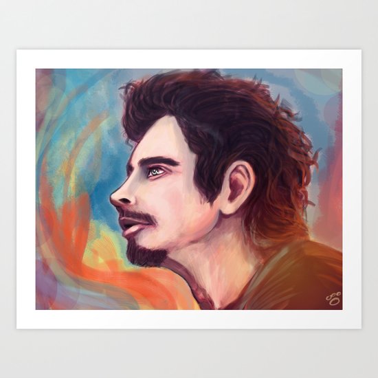 Chris Cornell Art Print