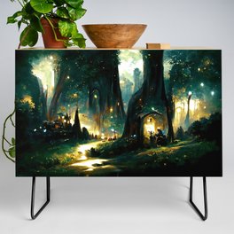 Walking through the fairy forest Credenza