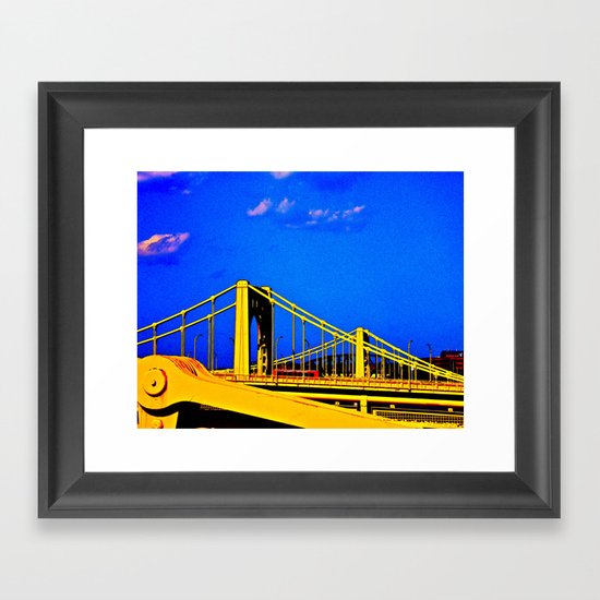The 3 Sisters Bridges Framed Art Print