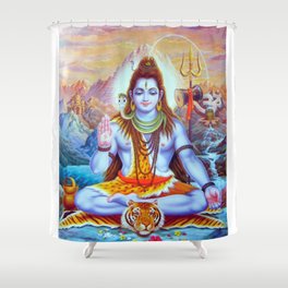 Shiva Shower Curtain