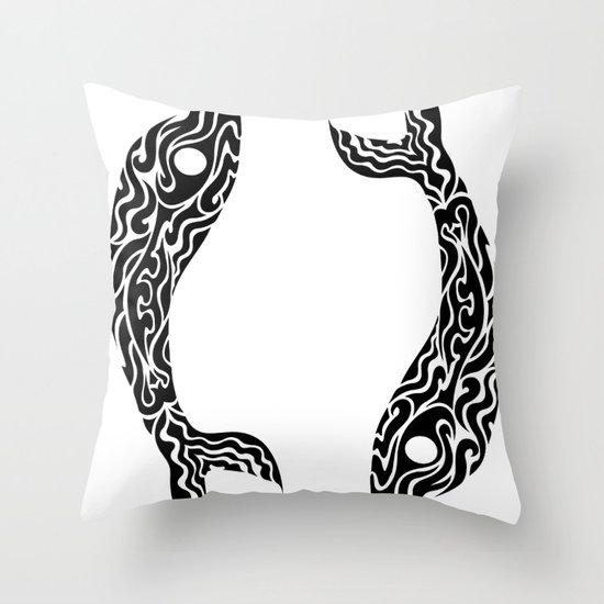 Pisces Throw Pillow