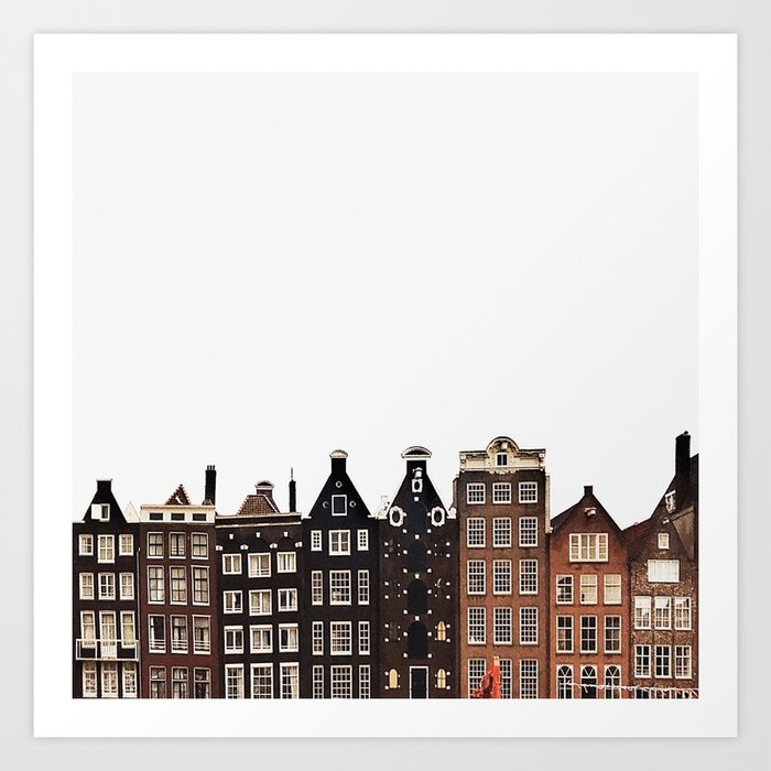 Simply Amsterdam Art Print