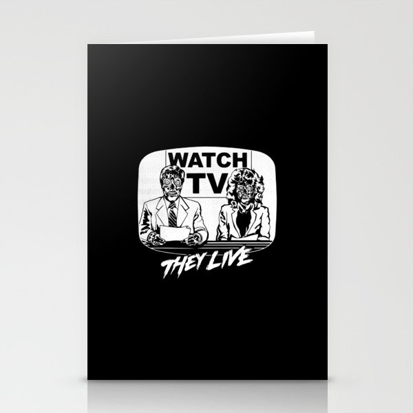 They Live Stationery Cards