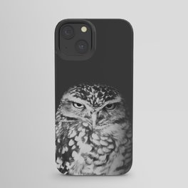 grumpy owl iPhone Case