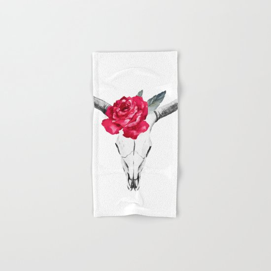 Animal Skull 01 Hand & Bath Towel