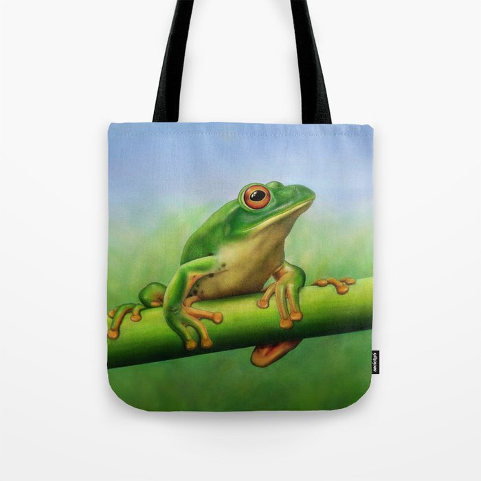 Moltrecht's Green Treefrog Tote Bag