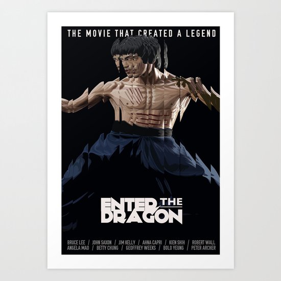 Enter the Dragon Art Print