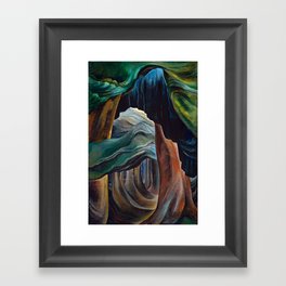 Emily Carr - Forest, British Columbia - Canada, Canadian Oil Painting - Group of Seven Framed Art Print