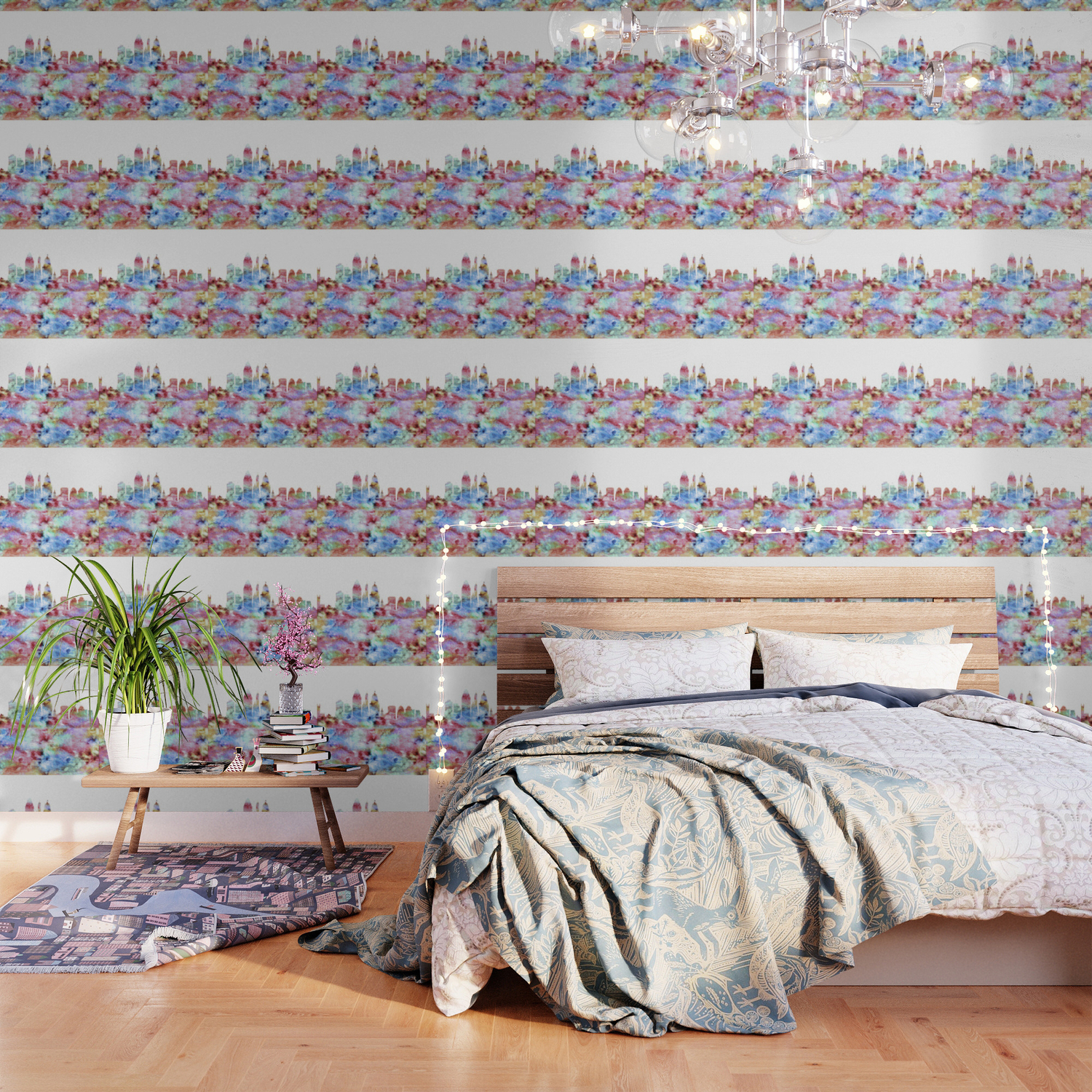 Cincinnati City Skyline Ohio Wallpaper By Atw Society6