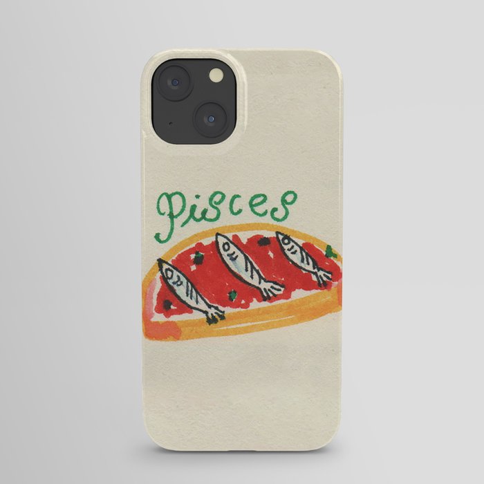 pisces tomato iPhone Case