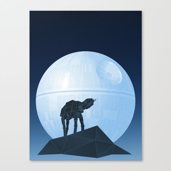 Howl at at the Moon Canvas Print