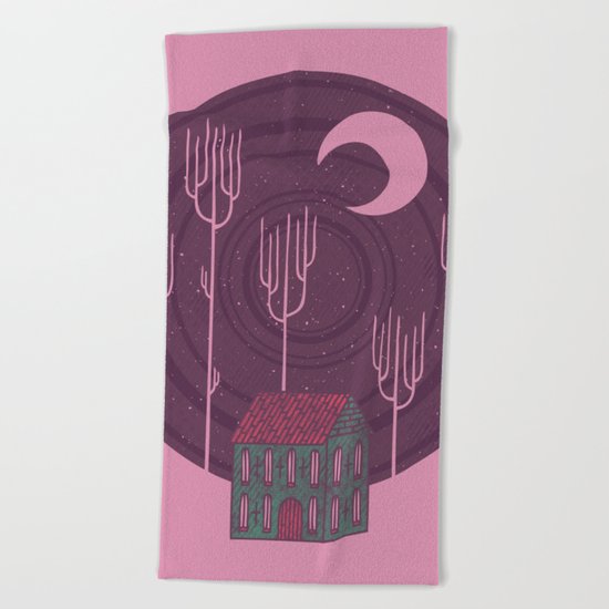 Another Night Beach Towel