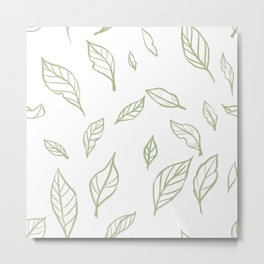 Leaf forest Metal Print