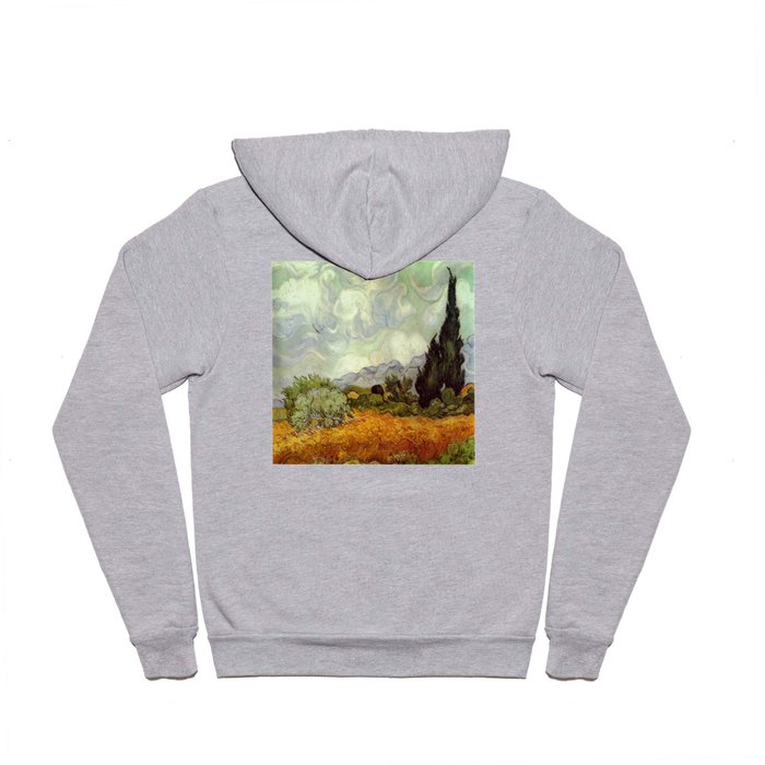 Vincent van Gogh's Wheat Field with Cypresses Hoody