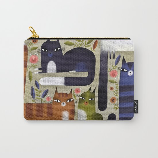 FIELD OF CATS Carry-All Pouch