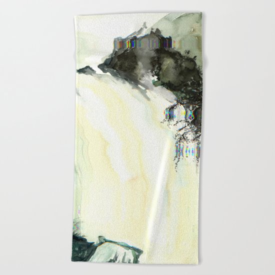 Waterfall Beach Towel