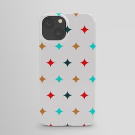 Abstract Geometric Christmas Pattern 10 iPhone Case