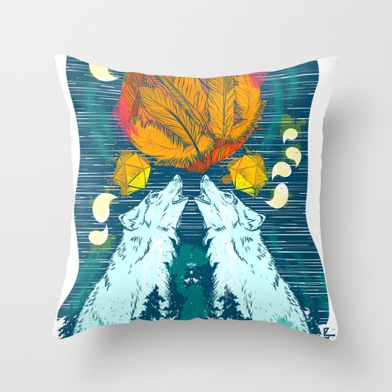Landscape Throw Pillow