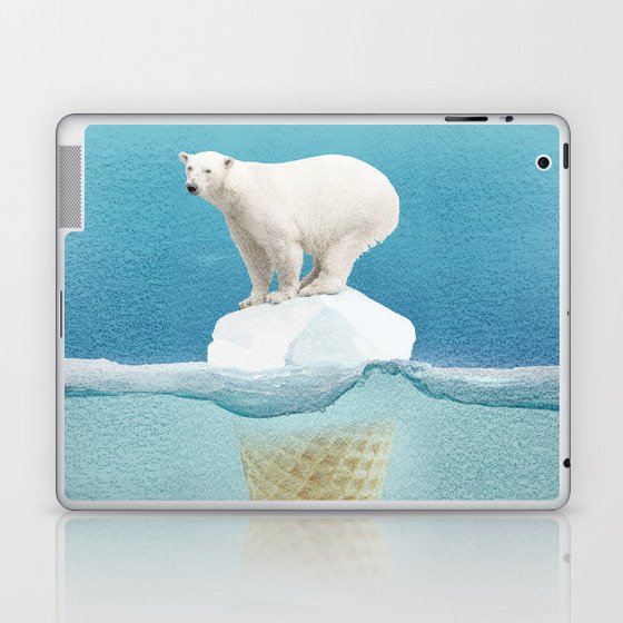 Polar ice cream cap Laptop & iPad Skin