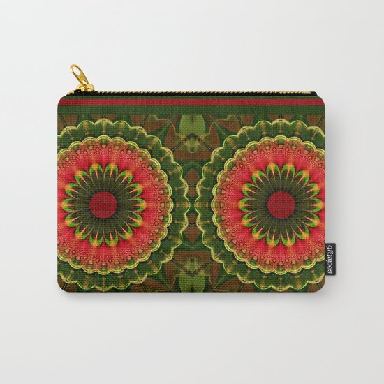 Winter mood, Abstract pattern design Carry-All Pouch