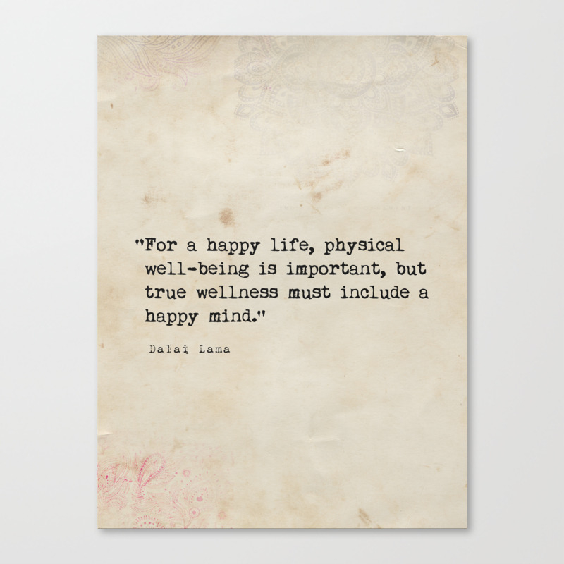 Dalai Lama Quotes Canvas Print Inspirational Home Wall Office Decor Art Quote 