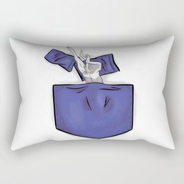 Whippet Butt Rectangular Pillow
