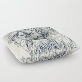 Lion Floor Pillow