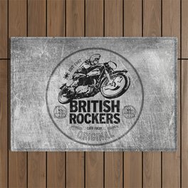 British Rockers 1967 Outdoor Rug