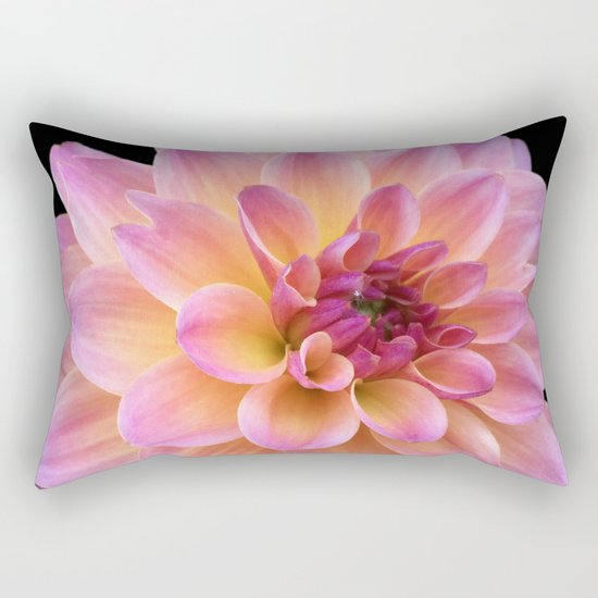 Dahlia in Bloom Rectangular Pillow