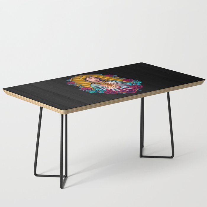 Our Lady Of Guadalupe Illustration Coffee Table