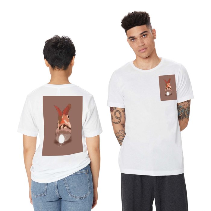 Bunny Butt - Fiery Chocolate T Shirt