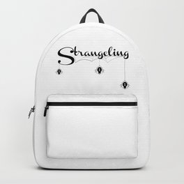 Strangeling Backpack | Clean Design, Strangeling, Graphicdesign, Gift, Goth Decor, Stay Weird, Spooky, Goth Apparel, Goth, Spiders 