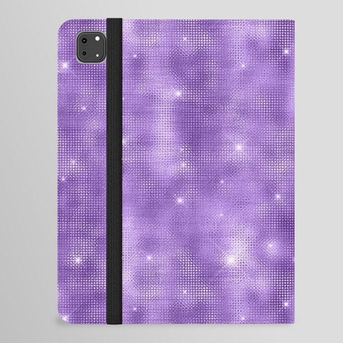 Glam Lavender Diamond Shimmer Glitter iPad Folio Case