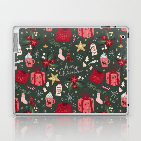 Merry Christmas Laptop & iPad Skin