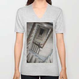 Into the Abyss V Neck T Shirt