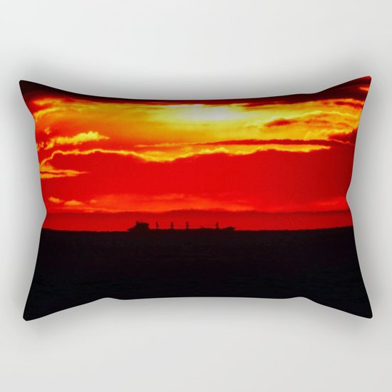 Ship under the Sun Rectangular Pillow