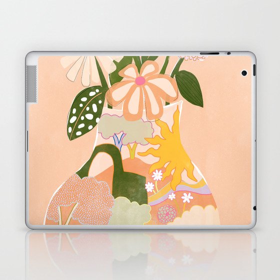 Flower Vase Laptop & iPad Skin