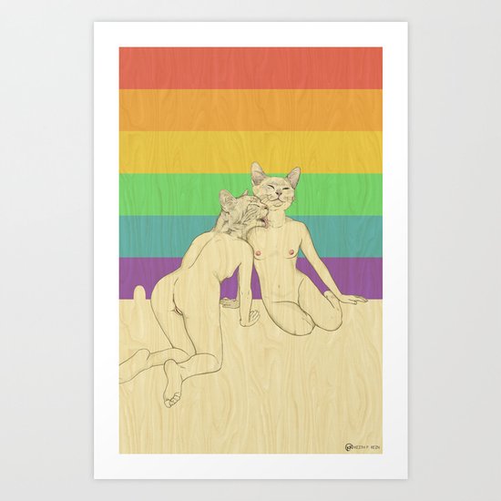 Faster Pussycat! Clean! Clean! Art Print