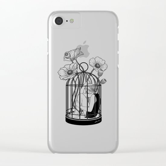 The Loner Clear iPhone Case