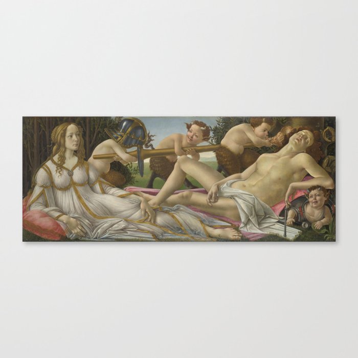 Botticelli - Venus and Mars Canvas Print