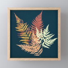 Autumn Fern Framed Mini Art Print