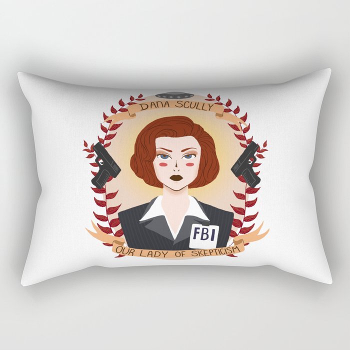 Dana Scully Rectangular Pillow