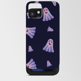 Ghost Seamless Pattern 02 iPhone Card Case