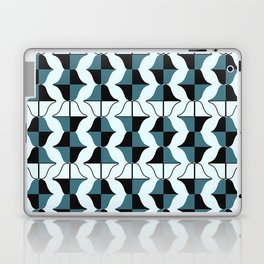 Whale Song Midcentury Modern Vintage Arcs Abstract Laptop Skin