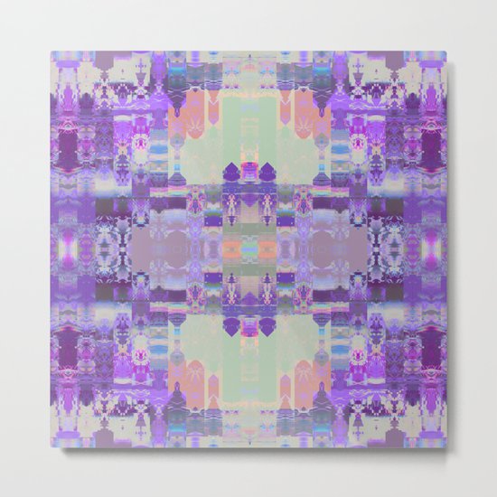 Patchwork Metal Print