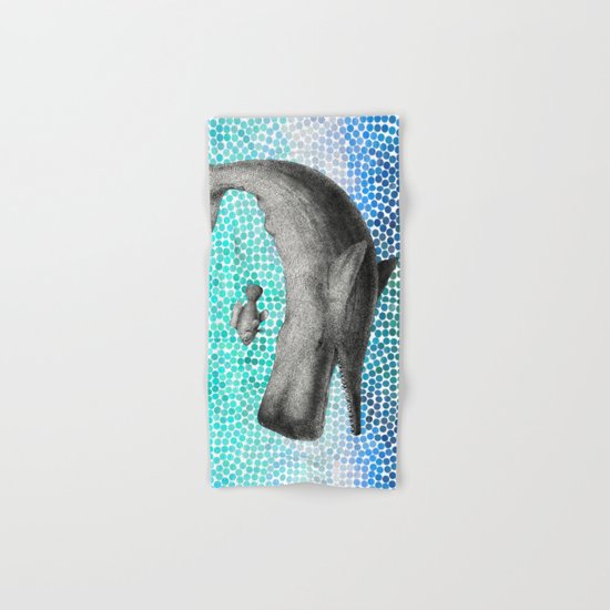New Friends 3 by Eric Fan and Garima Dhawan Hand & Bath Towel