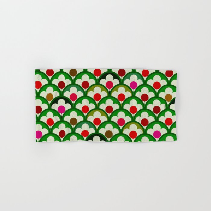 Retro pattern 67 Hand & Bath Towel