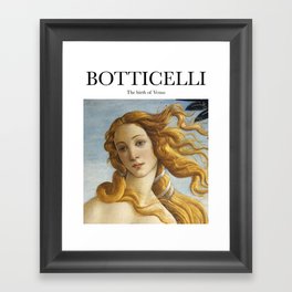 Botticelli - The birth of Venus Framed Art Print