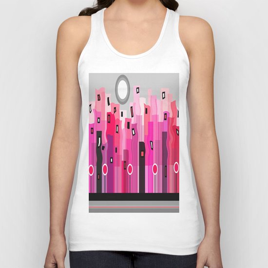 Party In The City Unisex Tank Top