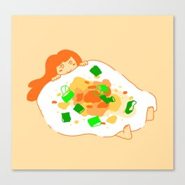 Bánh Bèo Canvas Print